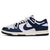Кроссовки Dunk Low Skateboard Shoes Женские Морской Синий Белый FN7197-100(Команда-)