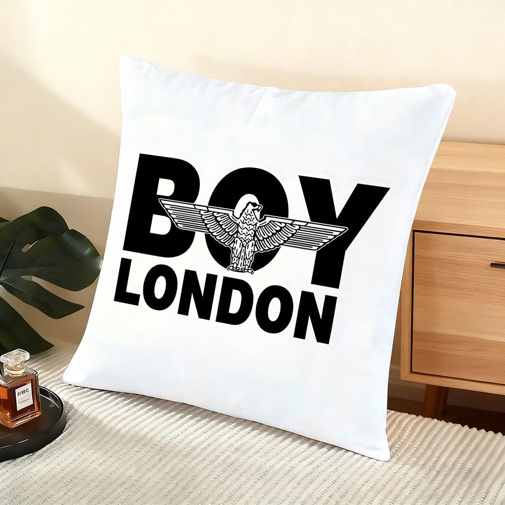 Бренд B-Boys London Наволочка Мягкая Коротковорсовая Наволочка Гладкая Уютная Текстура Эстетичный Чехол для Подушки Декор для Дома