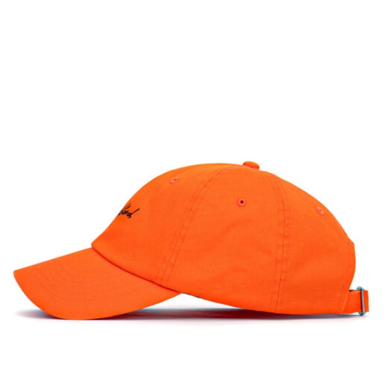 BLACKBLOND BBD Script Logo Cap (Orange)