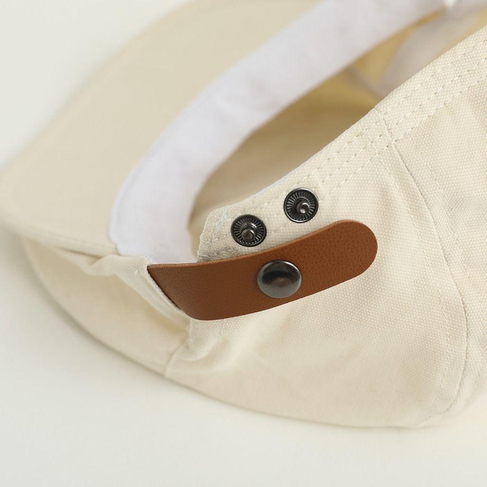 Sun Protection Retro Embroidery Hat Rough Edge Newsboy Cap Street Style   Travel