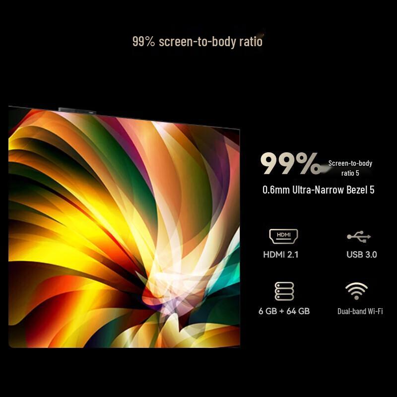 Huawei Смарт-телевизор Smart Screen V5 MiniLED 4K, штепсель CN (адаптер в комплекте)
