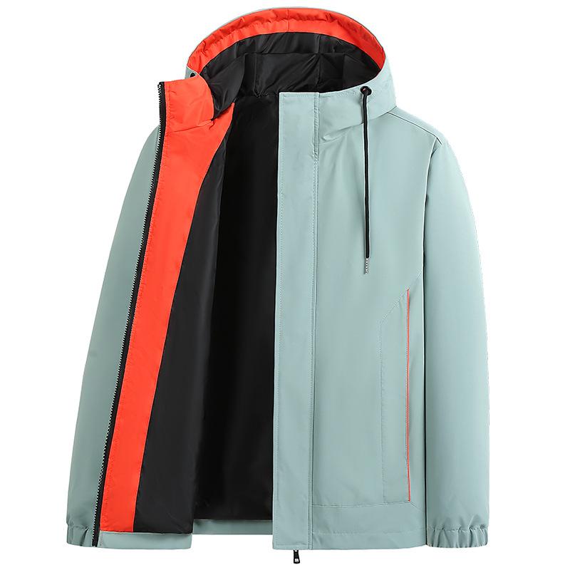 Однотонная весенне-осенняя повседневная новая спортивная куртка для активного отдыха, ветрозащитная куртка из мягкой ткани, кардиган, ветровка для мужчин