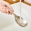 Non-Stick Pure Titanium Rice Spoon Lightweight Anti-Bacterial Serving Spoon Wear-resistant Heat-resistant Rice Cooker Spoon