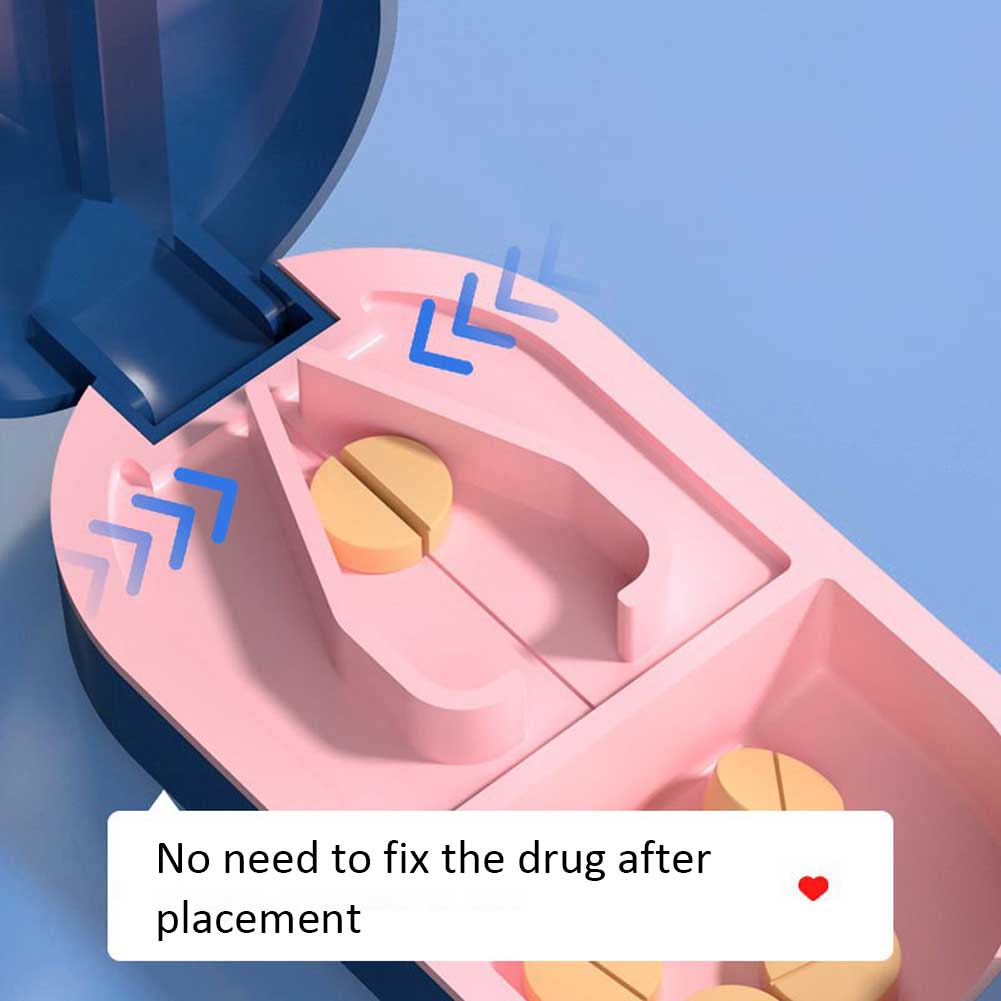 Портативный резак для таблеток, разделитель для хранения лекарств, разделители для таблеток, слайсер для дома, диспенсер для таблеток, коробка для таблеток