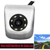 CCD CCD 8LED Водонепроницаемая ночная 170-градусная широкоугольная роскошная автомобильная камера заднего вида Парковочная система