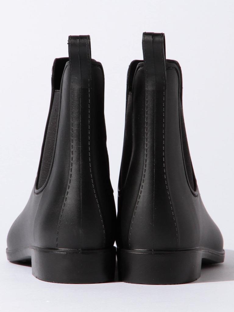 В:MING LIFE STORE by BEAMS / Ботинки и ботильоны B:MING by BEAMS Женские черные ботинки-дождевики с боковыми резинками размера L