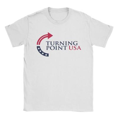 Turning Point USA Чарли Кирк Футболка Мужская Женская Хлопок Смешные Футболки Круглый Вырез Футболки Короткий Рукав Топы Идея для Подарка
