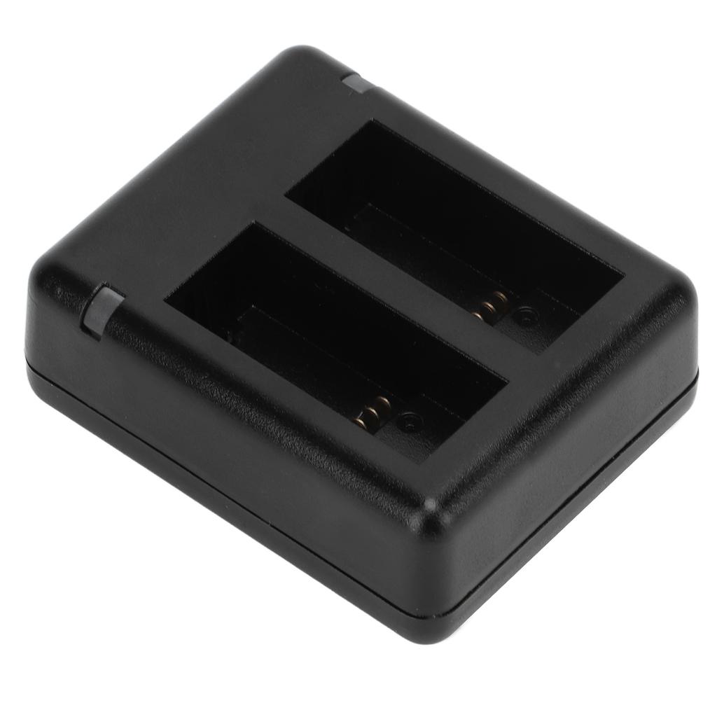 Зарядное устройство для двух аккумуляторов камеры, быстрая зарядка, портативное зарядное устройство USB с индикатором и кабелем передачи данных