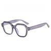 Retro Anti Blue Light Computer Glasses Women Men Oversized Frame Fashionable Flat Lens Eyeglasses Classic Spectacles Ouclos