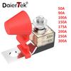 60A 100A 150A 200A 250A 300A Комплект предохранителей для клемм аккумулятора с кольцевым предохранителем 58 В, держатель клемм аккумулятора для лодки M8