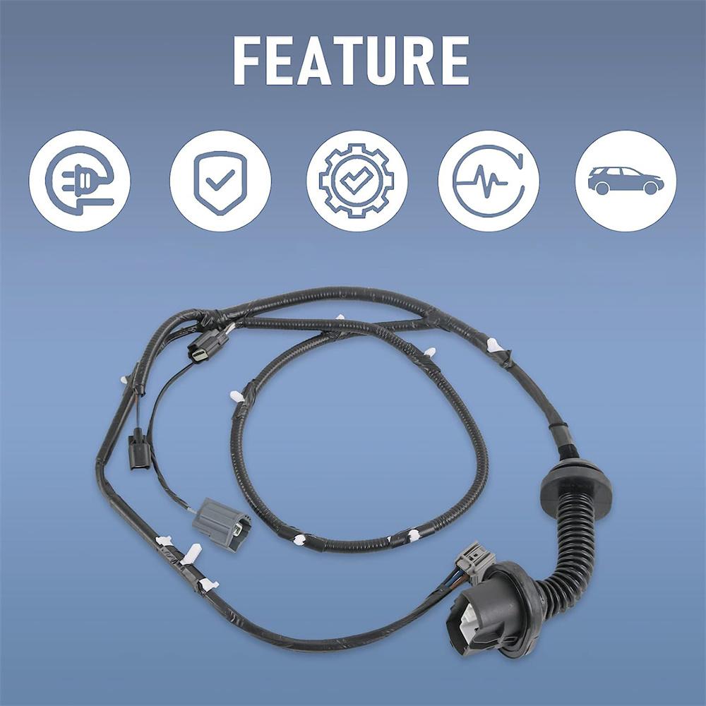 For 2009-2014 Ford F150 RH Rear Door Wiring Harness Assembly Jumper 9L3Z14630CAA