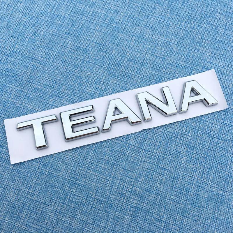 2.5XV 350JM 2.5XL 230JK 250XV V6 TEANA буквенный значок автомобильные наклейки Для Nissan Teana шильдик объема кузова багажника декоративный логотип