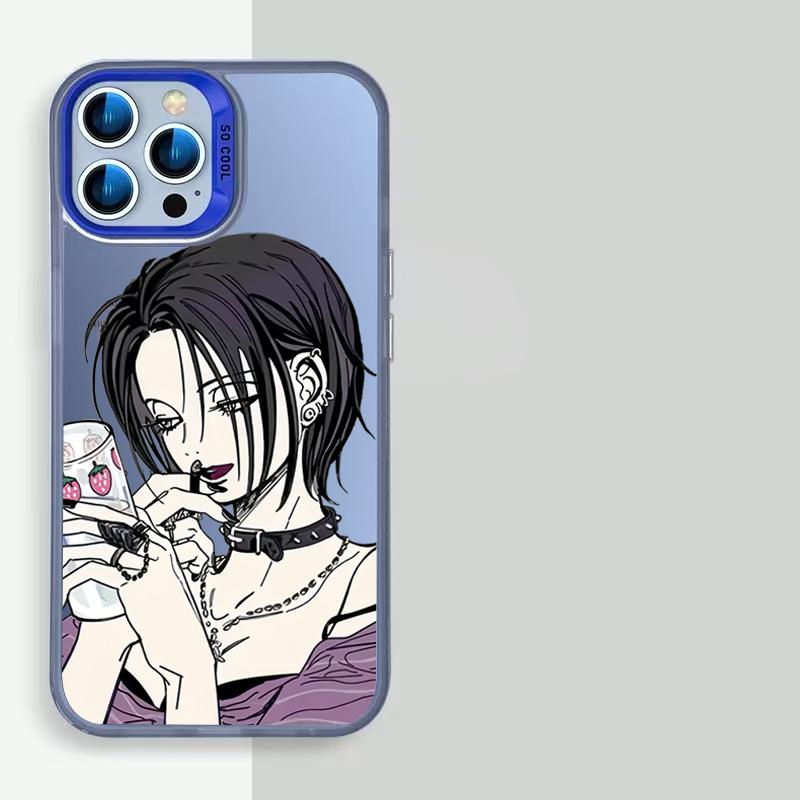 Чехол для телефона Nana Anime для iPhone 16 11 12 13 14 15 Pro Max Plus 7 8 X Xr Xs Anti-Drop Shockprooll с твердой задней крышкой