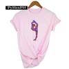Gymnast Dancer T Shirt Fashion Gymnast Artistic Gymnastics Printed T-shirt for Women Parent-child Clothing Oversized T Shirt