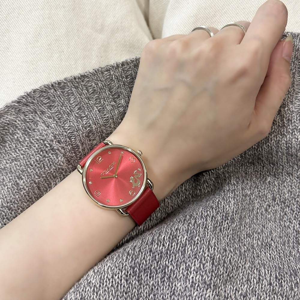 Часовой бренд PERRY Red Zodiac Dragon Год 60-летия 14504239 [Coach] Мужские Женские [Товар]