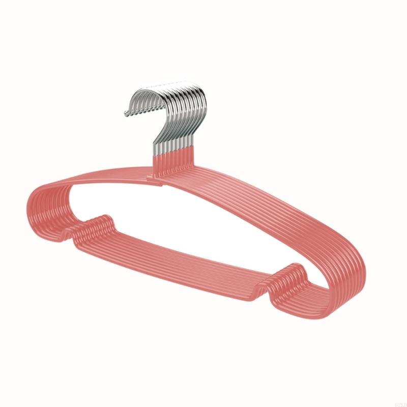 62KD Пластиковые вешалки для одежды Нескользящие плечики Защищают одежду Решение для хранения