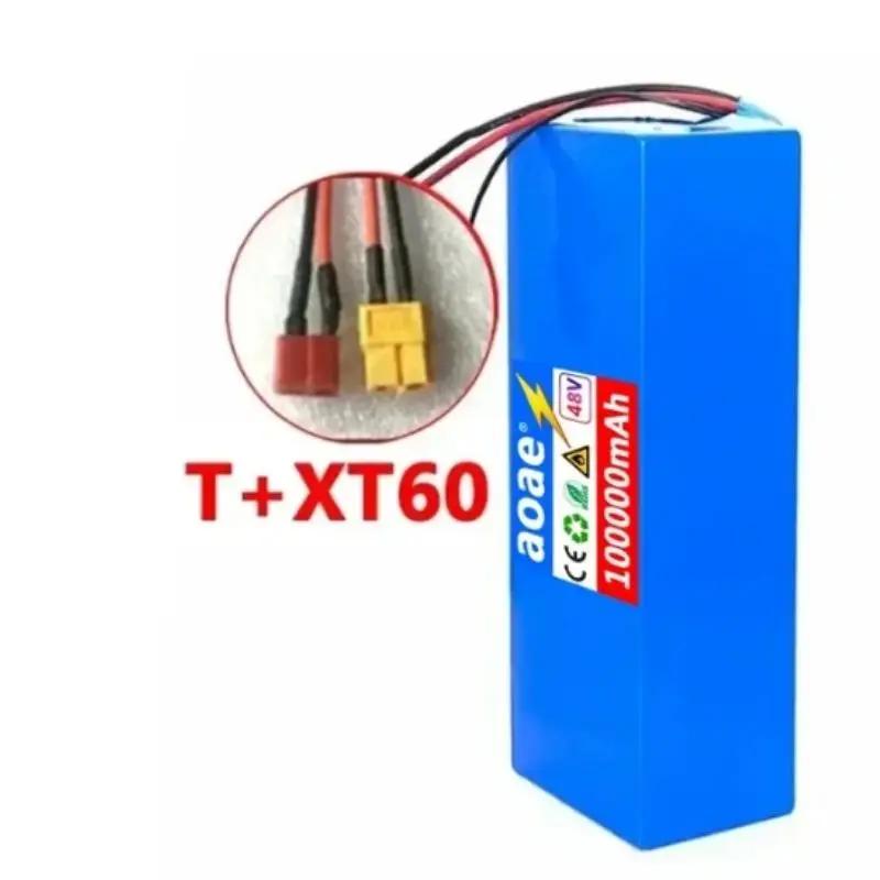 Оригинальный 48 В 13S5P 100 Ач литиевый аккумулятор для электромобиля 13S5P подходит для электроскутера, горного велосипеда 250-1000 Вт