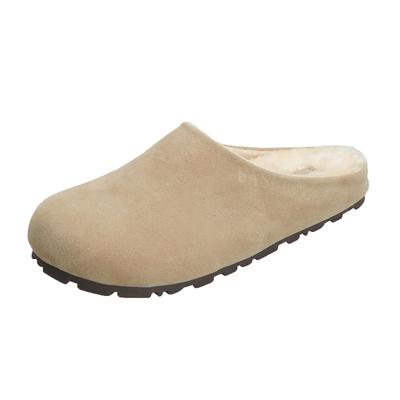 Модные Высококачественные Новые Кожаные Шлепанцы Birken для Женщин Зимняя Мода Обувь на Плоской Подошве Обувь на Толстой Подошве Повседневная Обувь Простые Повседневные Хлопковые Туфли