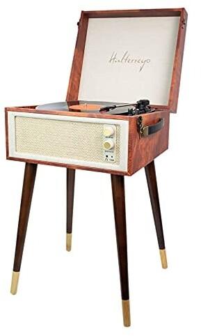 Проигрыватель виниловых пластинок Halterrego H Turn Cottage Vintage Leather