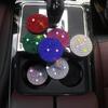 Diamond Car Coaster Water Cup Slot Non-Slip Mat Silica Gel Pad Cup Holder Mat Gadget Bling Waterproof Car Interior Accessories