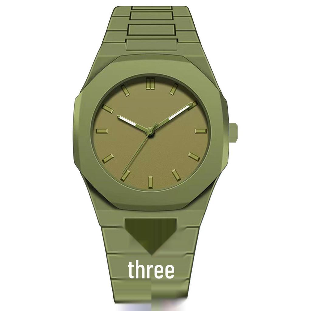 Мужские кварцевые часы с черным матовым циферблатом и арабскими цифрами