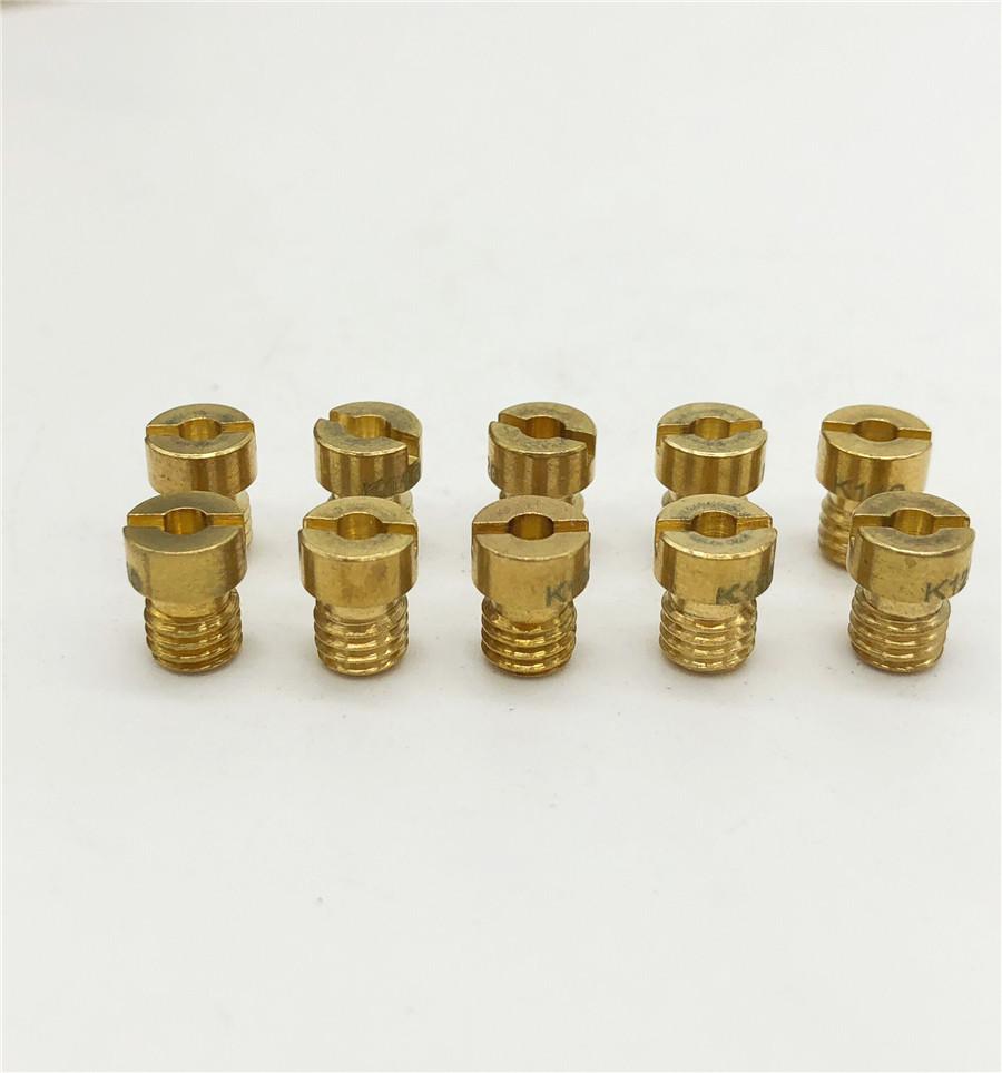 New 10x 112/115/118/120/122/125/130/132/135/138 Motorcycle Carburetor Main Jet Kit