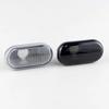 Side Indicator Turn Signal Marker Light Shell Cover (No Bulb) Crystal/Black Lens For Nissan 350Z Pathfinder Navara D40 Pickup