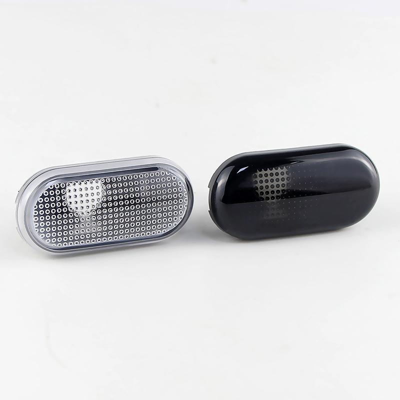 Side Indicator Turn Signal Marker Light Shell Cover (No Bulb) Crystal/Black Lens For Nissan 350Z Pathfinder Navara D40 Pickup