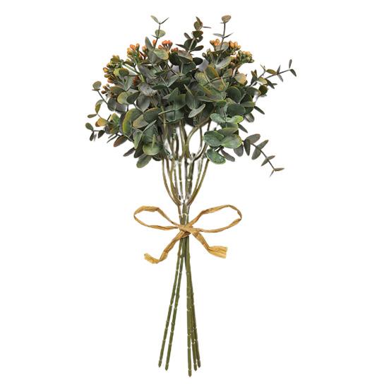 Отличный искусственный букет, не требует полива, легкий, реалистичный.