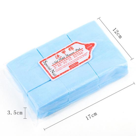 600шт одноразовые подушечки для снятия лака мыть полотенце хлопок ткань инструмент для очистки