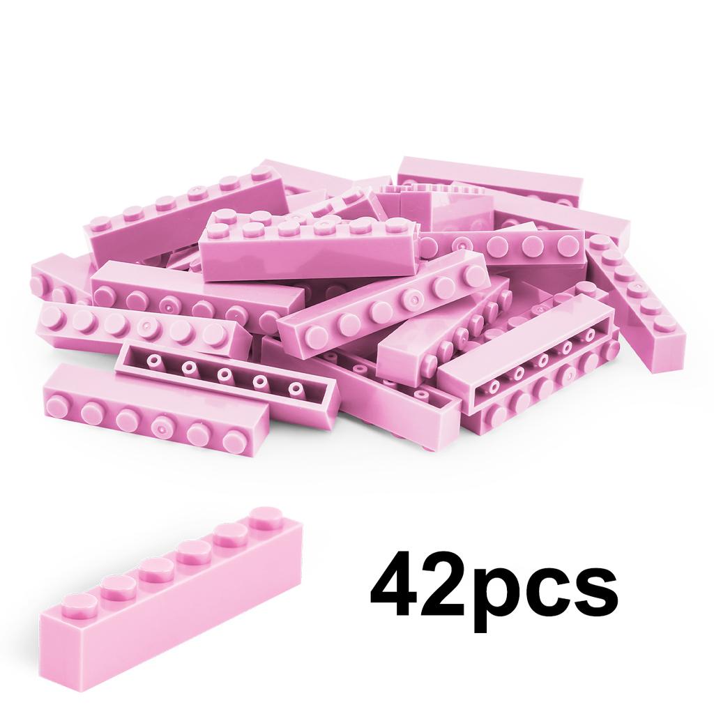 100g1x6high brickBuilding Blocks Thick FiguresBricks Dots Educational Creative SizeCompatible With Toys forChildren