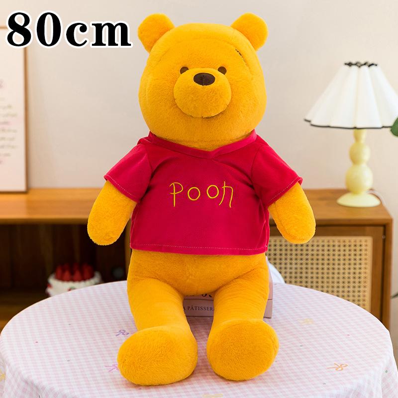 80-140cm Winnie The Pooh Pillow Plush Toys Piglet Long Legs Cute Large Plushie Birthday Doll Stuffed Gift for Kids Xmas