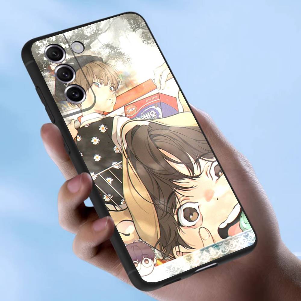 Корейские комиксы Lost In The Cloud Чехол для Samsung Galaxy Чехол S25 S23 S22 S21 S30 S20 S10 Ultra Plus FE ТПУ Мягкий чехол