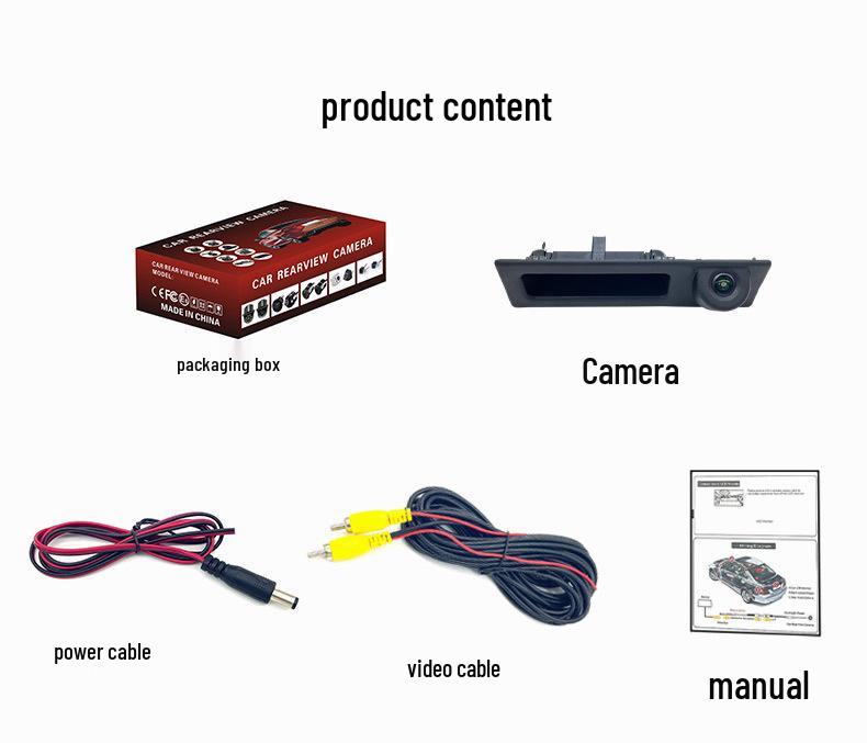 CVBS Baoma Handheld Starlight Night Vision Reversing Camera