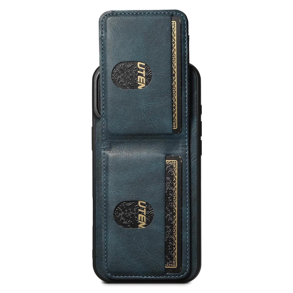 Универсальный кожаный чехол для телефона с держателем для карт и подставкой для Apple, Google, Samsung