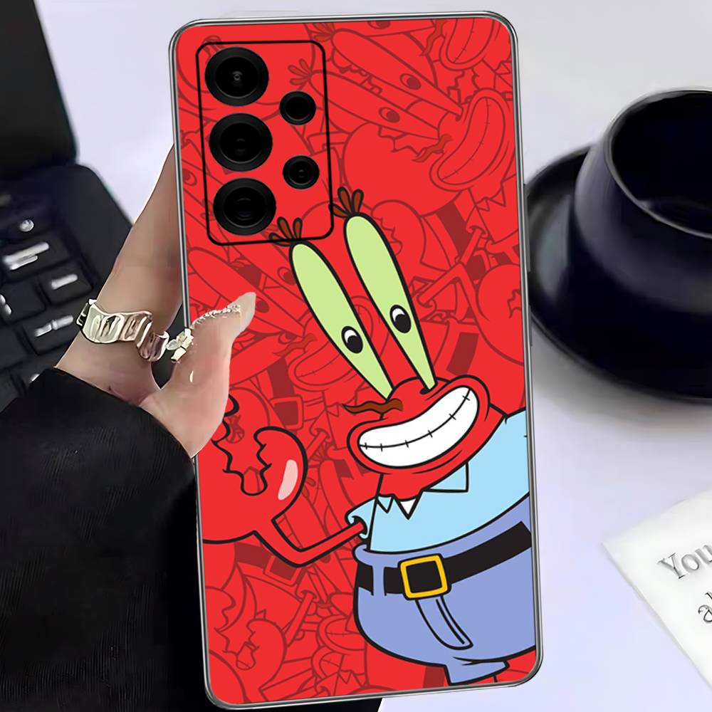 Classic Cartoon S-spongebob Phone Case For Samsung A 52 53 21 32 13 12 71 31 51 40 72 73 70 22 42 50 30 20 21 shell