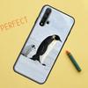 Пингвин Снег Арктика Милое Животное Для Huawei Nova Y91 Y70 Y72 Y73 Y60 Y90 Y61 8i 7i 11i 12i 12s 9 10 SE P20 P30 P40 Lite Чехол