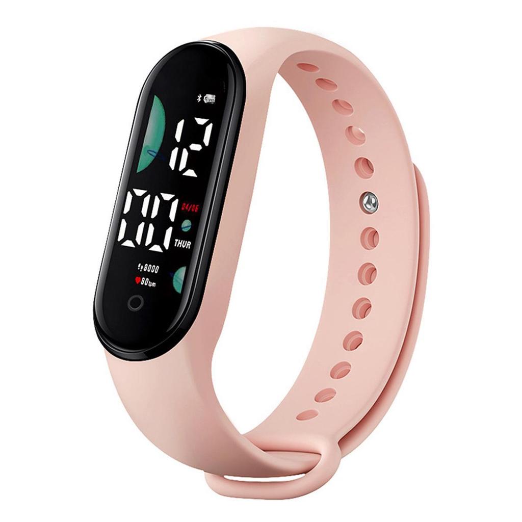 Детские светодиодные мультяшные спортивные часы - Студенческие сенсорные электронные часы.