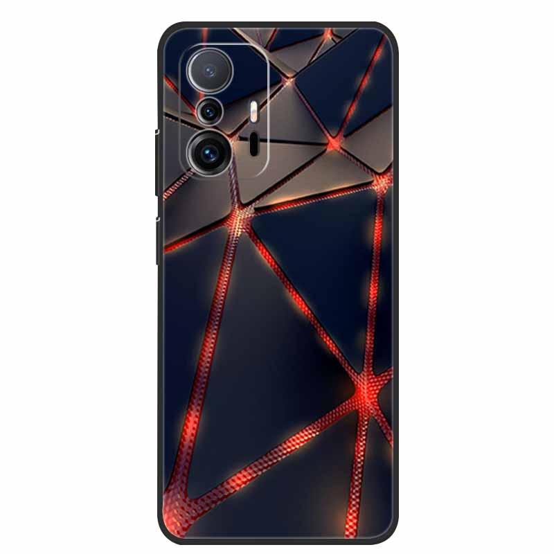 Чехол для Xiaomi 11T Pro Животные Защитный Мягкий Силиконовый Чехол для Телефона для Xiaomi Mi 11T Pro 5G Ударопрочный Mi11T Волк Чехол