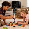 Эластичный 3D-печатный мячик-попрыгунчик и пирамидальная спираль, игрушка для снятия стресса и беспокойства для взрослых и детей, для офиса, класса, дома