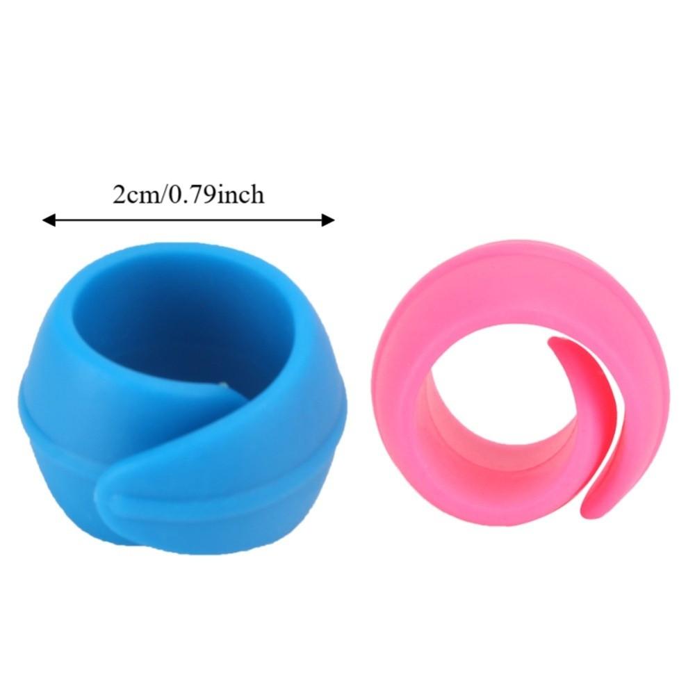 40pcs Silicone Spool Huggers Colorful Bobbins Clips Thread Spool Savers Prevent Unwinding