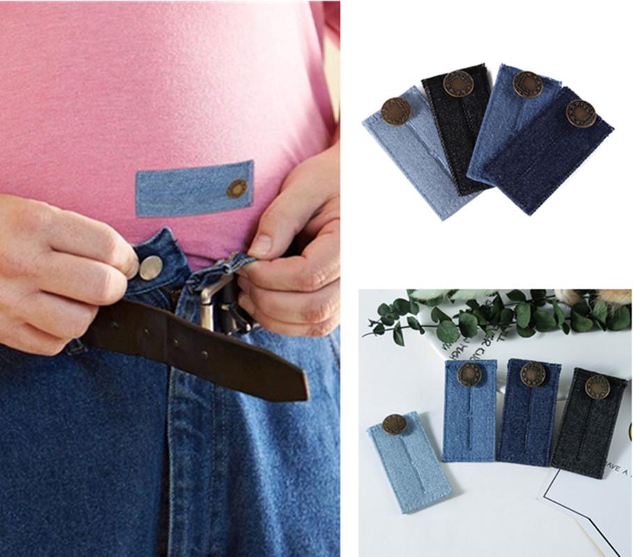 1 Pack Elastic Waist Extender Strong Adjustable Pants Button Easy Fit