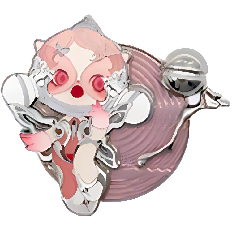 POP MART Skullpanda Коллекция Звуков Магниты на Холодильник Мистери Боксы, Один Мистери Бокс