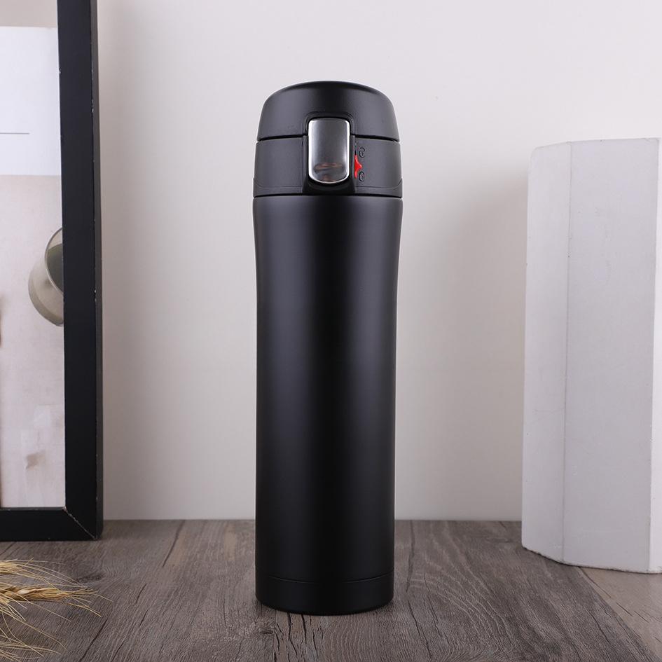 Кружка из нержавеющей стали 304, чашка для воды с замком, кружка с фотографией