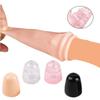 2PCS Reusable Glans Condom Penis Sleeve Foreskin Ring Sex Toys For Men Lasting Time Extension Cock Rings Penis Enlargement
