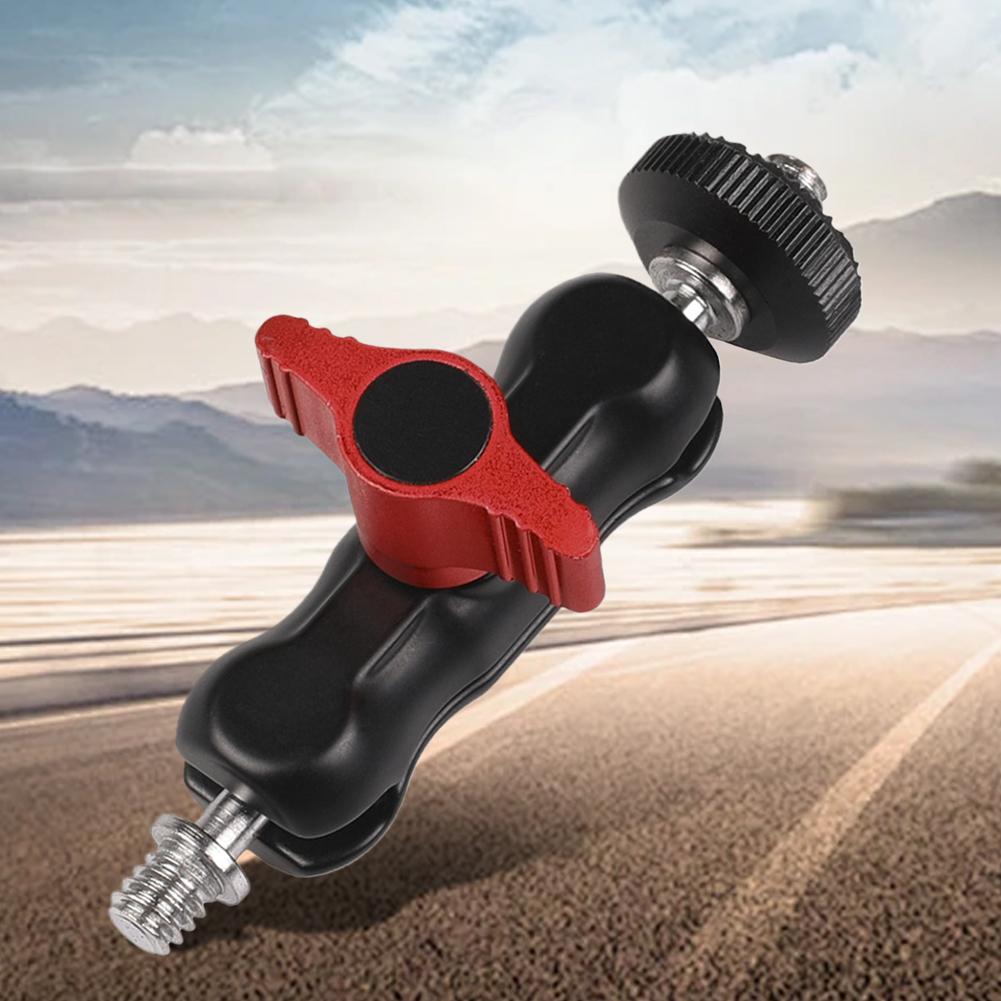 Зажим-шар с резьбой 1/4"-20, вращающийся зажим-магическая рука, суперзажим для GPS, телефона, монитора, видеосвета