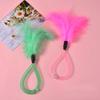 2Pcs Feather Cat Toys with Bells Interactive Spring Teaser Wand for Kittens Cats Interactive Cat Hunting Instinct Play Toy Colorful Pet Supplies