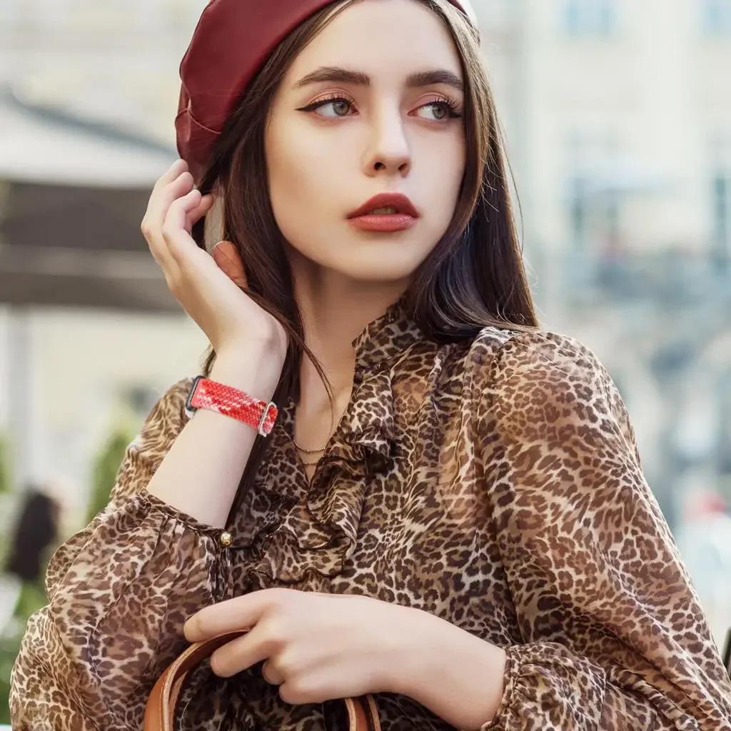 Нейлоновый ремешок для Xiaomi Mi Band 8 Pro, эластичный регулируемый плетеный сменный браслет с одиночной петлей Correa для часов Redmi, 4 ремешка