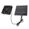 Комплект вентилятора для солнечной панели, вытяжка для курятника, товары для дома и улицы, 5 Вт, 6 В, водонепроницаемость IP65