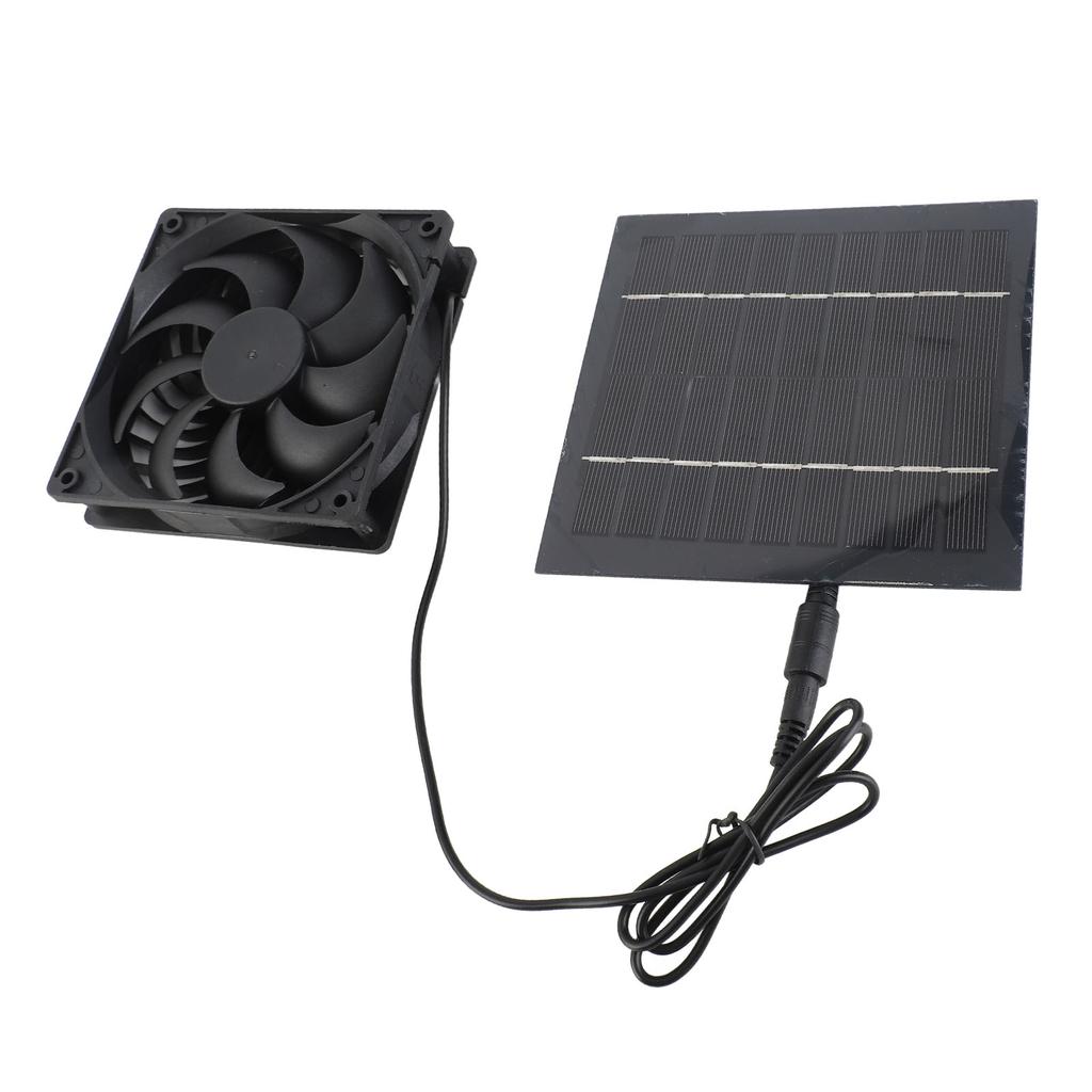 Комплект вентилятора для солнечной панели, вытяжка для курятника, товары для дома и улицы, 5 Вт, 6 В, водонепроницаемость IP65